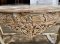 Beautiful Carved Console Table With Storage
