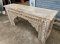 Vintage Console Table with Unique Carving