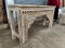 Vintage Console Table with Unique Carving
