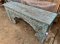 Rustic Blue TV Console Table