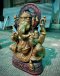 Large Brass Lord Ganesha Statue from India