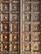 Solid Hardwood House Door with Brass Flower Pins
