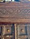Solid Hardwood House Door with Brass Flower Pins