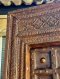 Solid Hardwood House Door with Brass Flower Pins