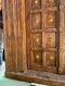 Wooden Front Door with Three-layer Carved Frame