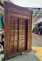Wooden Front Door with Three-layer Carved Frame
