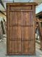 Breathtaking Indian Arch Door with Rare Brass Decor