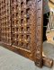 Teak Wood Door Carved Frame Fully Brass Front