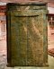 Elegant Old Indian Door Solid Wood with Brass
