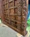 Elegant Old Indian Door Solid Wood with Brass
