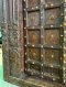Elegant Old Indian Door Solid Wood with Brass