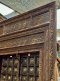 Pleasure Antique Brass Door 3 Carved Panels Frame