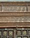 Pleasure Antique Brass Door 3 Carved Panels Frame