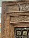 Pleasure Antique Brass Door 3 Carved Panels Frame