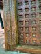 Original Indian House Door Brass Nails on Carving Pattern