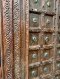 Elegant Antique Front House Door with Rare Brass