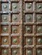 Elegant Antique Front House Door with Rare Brass