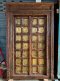 Magnificent Antique Front Door with Full Brass