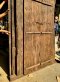 Original Enter Door Dark Wood with Rare Brass Decor