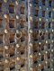 Entryway Door Wooden Perforated Fully Carving with Brass