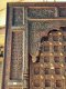 Entryway Door Wooden Perforated Fully Carving with Brass