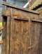Classic Old Teak Wood House Door with Brass