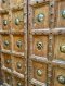 Classic Old Teak Wood House Door with Brass