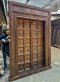 Classic Old Teak Wood House Door with Brass