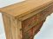 Antique Large Console Table Hand Painted 2 sides