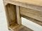 Pretty Carved Peacocks White Console Table