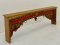 Gorgeous Large Console Table Hand Painted 2 sides
