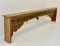 Ornate Two Sides Console Table Antique Beam