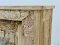 Pretty Carved Peacocks White Console Table