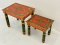 Painted Side Table Set of 2
