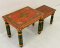 Painted Side Table Set of 2