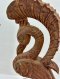 Antique Wooden Peacock