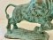 Antique Brass Bull Statue
