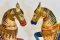 Wooden Painted Horse