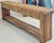 Antique Wooden Console Table with Drawers