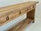Antique Wooden Console Table with Drawers