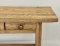 Antique Wooden Console Table with Drawers