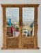 Antique Wooden Mirror