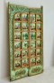 Antique Wooden Painted Wall Panel
