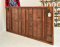 Antique Wooden Pained Wall Panel