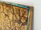 Antique Wooden Pained Wall Panel