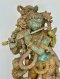 Antique Wooden God Krishna Statue
