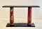 Gorgeous Rustic Red Pillars Console Table