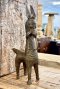 Antique Brass Horse Statue