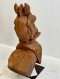 Antique Wooden Horse Statue