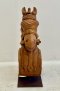 Antique Wooden Horse Statue